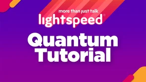 screenshot of Lightspeed Voice Quantum
